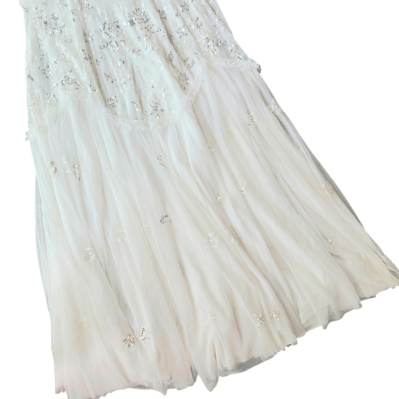 Needle & Thread Tiered Gloss Cami Gown - Picture 5 of 17